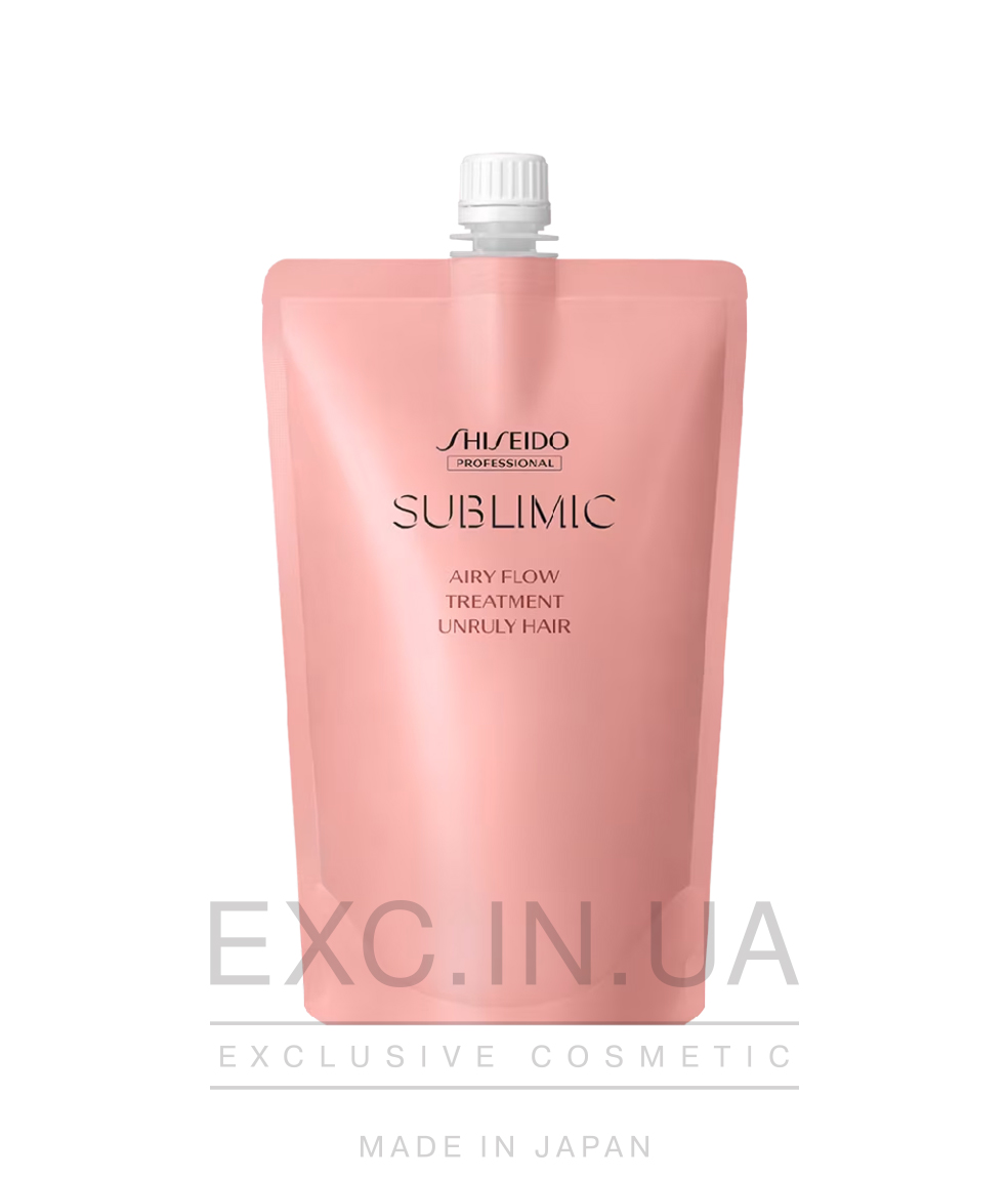 Shiseido Sublimic Airy Flow Treatment (Unruly Hair) - Бальзам-маска для неслухняного волосся