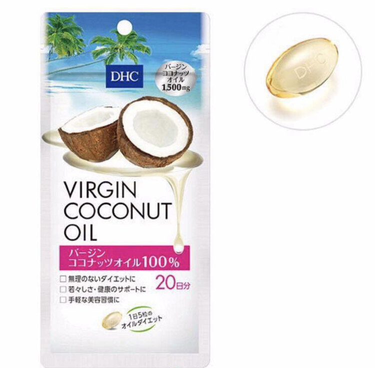 Virgin Coconut Oil DHC - Кокосова олія в капсулах