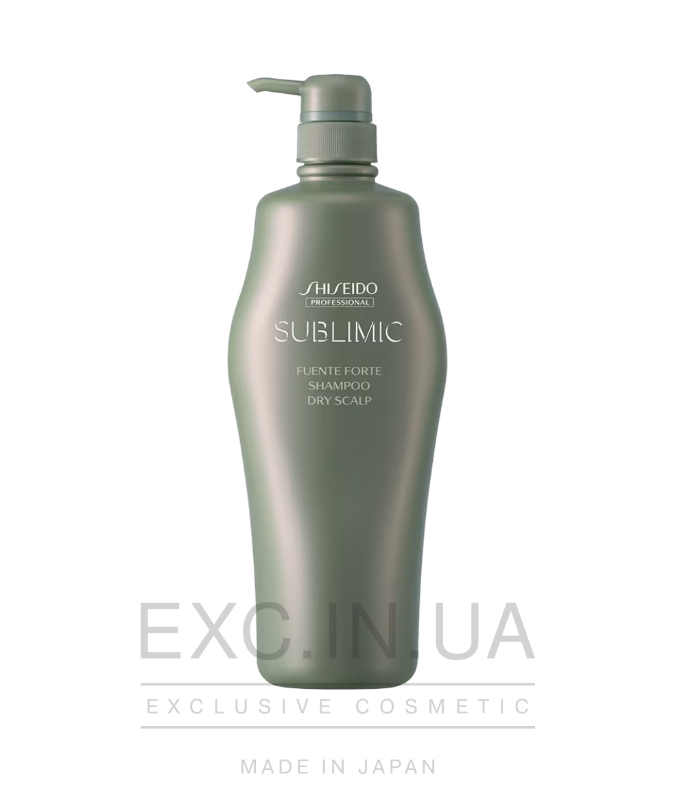 Shiseido Sublimic Fuente Forte Shampoo (Dry scalp) - Шампунь для балансу сухої та чутливої шкіри голови