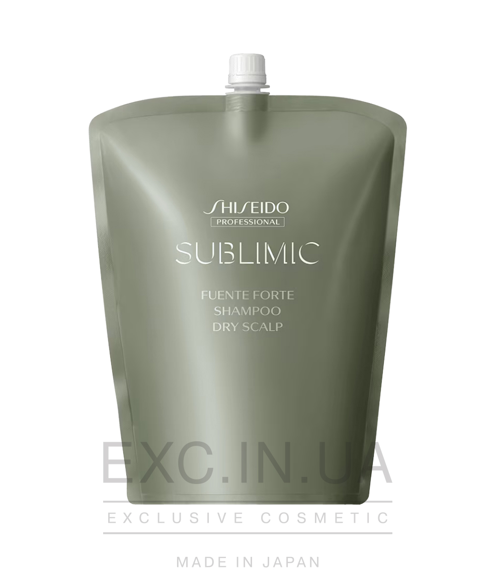 Shiseido Sublimic Fuente Forte Shampoo (Dry scalp) - Шампунь для балансу сухої та чутливої шкіри голови