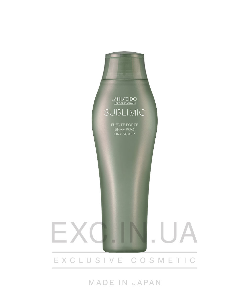 Shiseido Sublimic Fuente Forte Shampoo (Dry scalp) - Шампунь для балансу сухої та чутливої шкіри голови