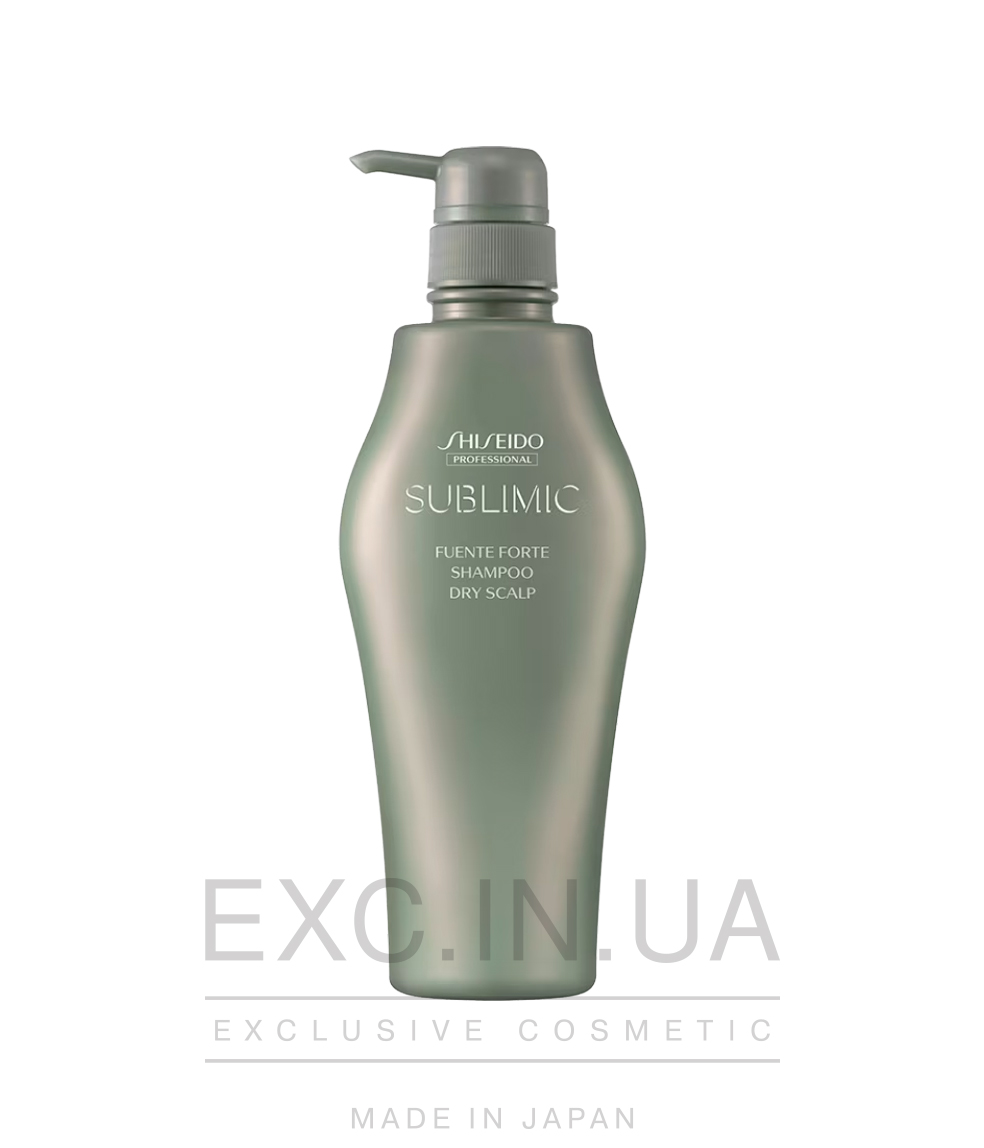 Shiseido Sublimic Fuente Forte Shampoo (Dry scalp) - Шампунь для балансу сухої та чутливої шкіри голови