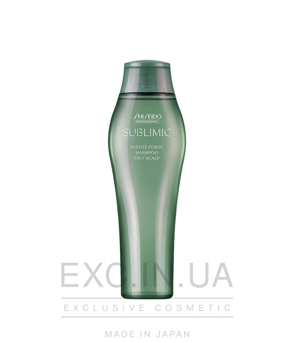 Shiseido Sublimic Fuente Forte Shampoo (Oily scalp) - Балансуючий шампунь для свіжості жирної шкіри голови