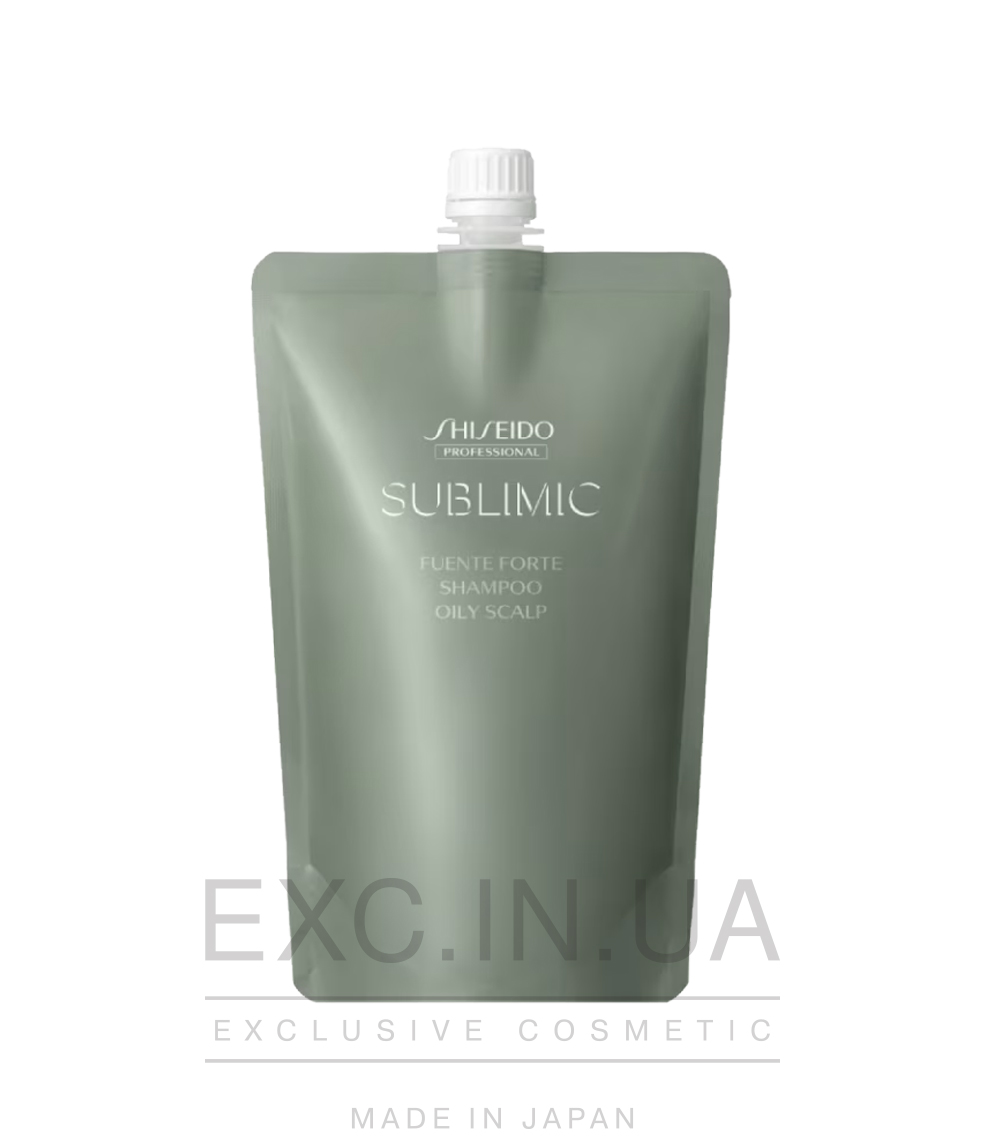 Shiseido Sublimic Fuente Forte Shampoo (Oily scalp) - Балансуючий шампунь для свіжості жирної шкіри голови