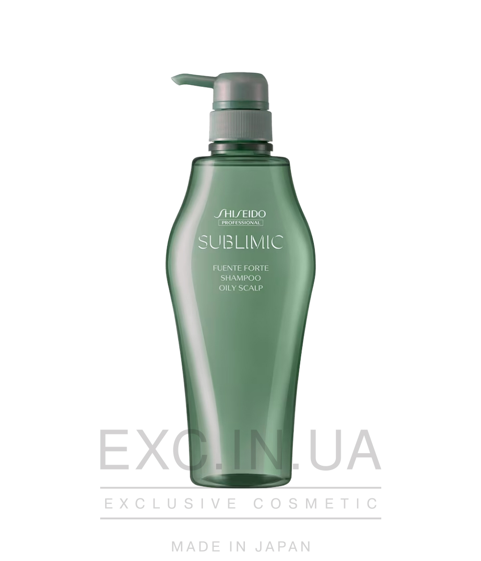 Shiseido Sublimic Fuente Forte Shampoo (Oily scalp) - Балансуючий шампунь для свіжості жирної шкіри голови