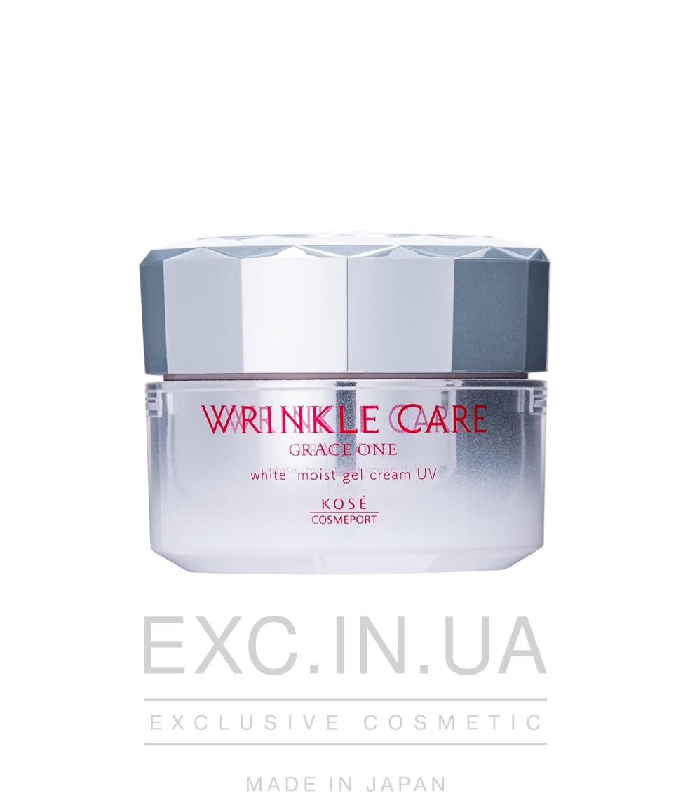 Grace One Wrinkle Care White Moist Gel Cream UV - Багатофункціональний антивіковий крем-гель з SPF50+ PA++++ захистом і проти пігментації 