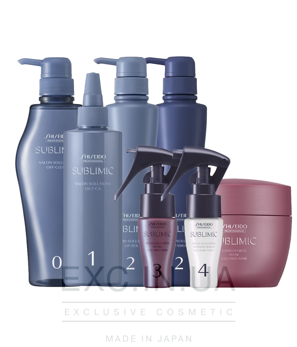 Shiseido Sublimic Hair Reforming Program for Colored Hair - Програма реконструкції фарбованого волосся (60 хвилин)