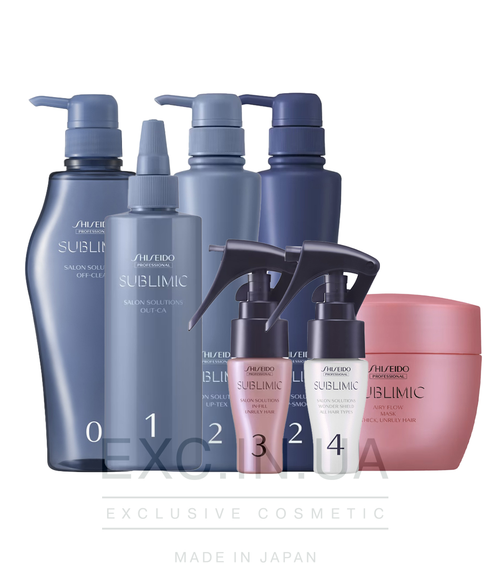 Shiseido Sublimic Hair Reforming Program for Thick Unruly Hair - Програма реконструкції для фарбованого волосся (60 хвилин)