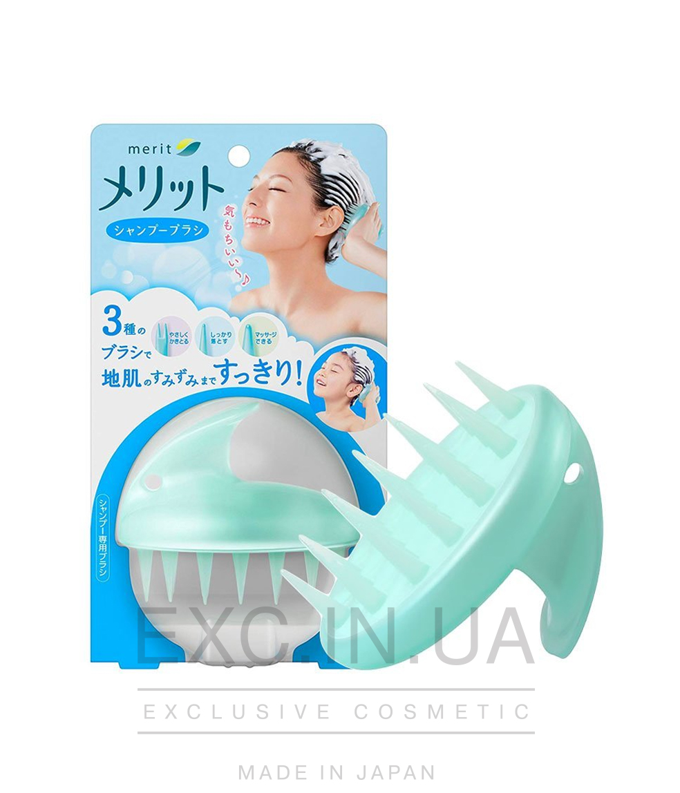 KAO Merit Shampoo Brush - Щітка для масажу голови під час миття