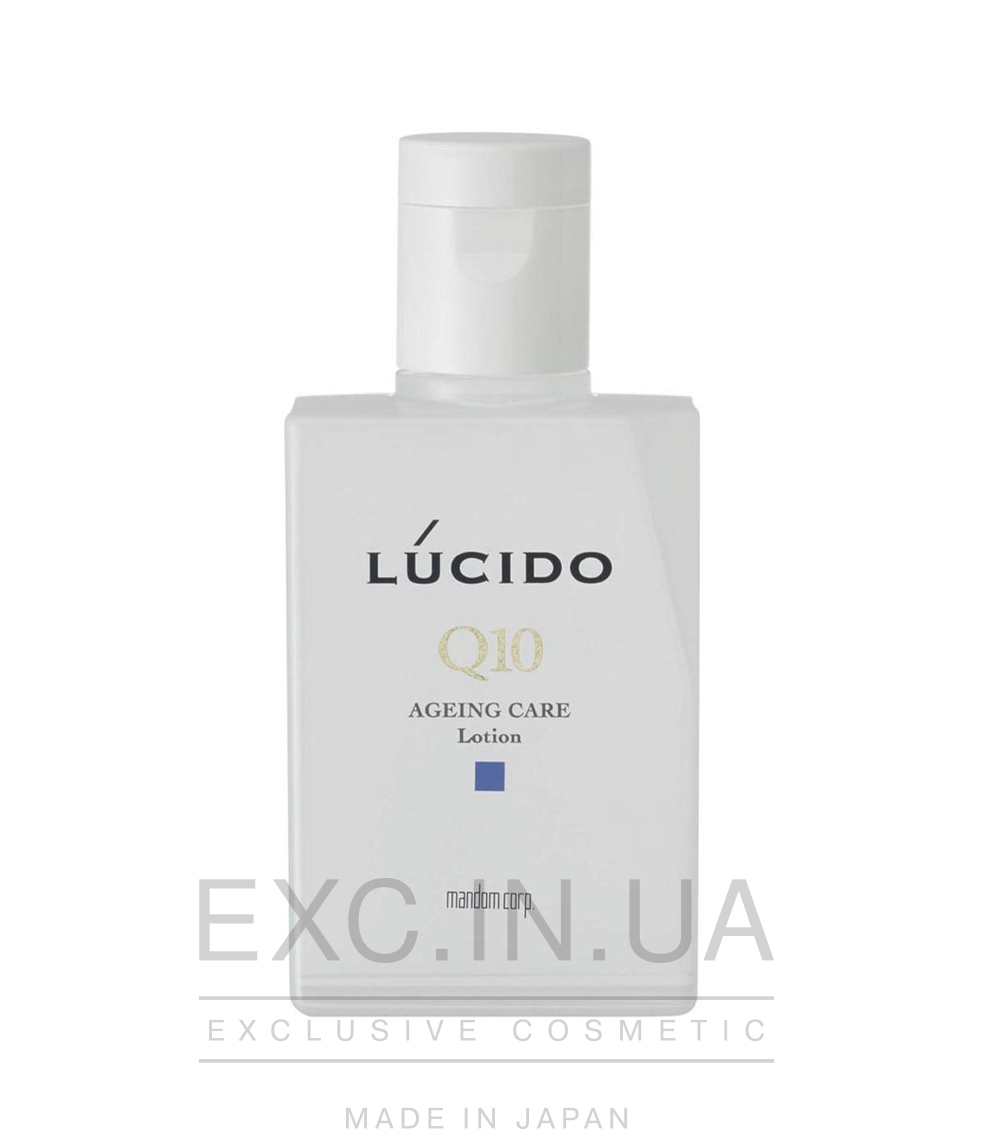 Mandom Lucido Q10 Ageing Care Lotion  - Зволожуючий лосьйон для чоловіків