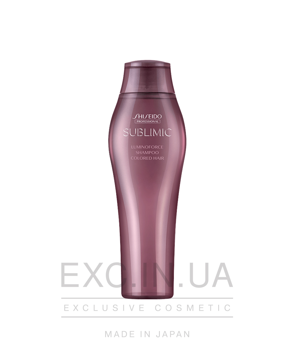 Shiseido Sublimic Luminoforce Shampoo - Шампунь для фарбованого волосся