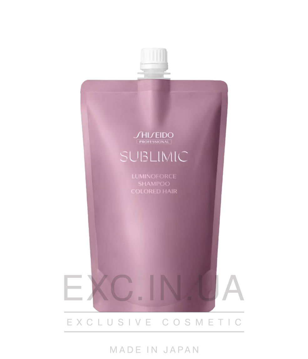 Shiseido Sublimic Luminoforce Shampoo - Шампунь для фарбованого волосся