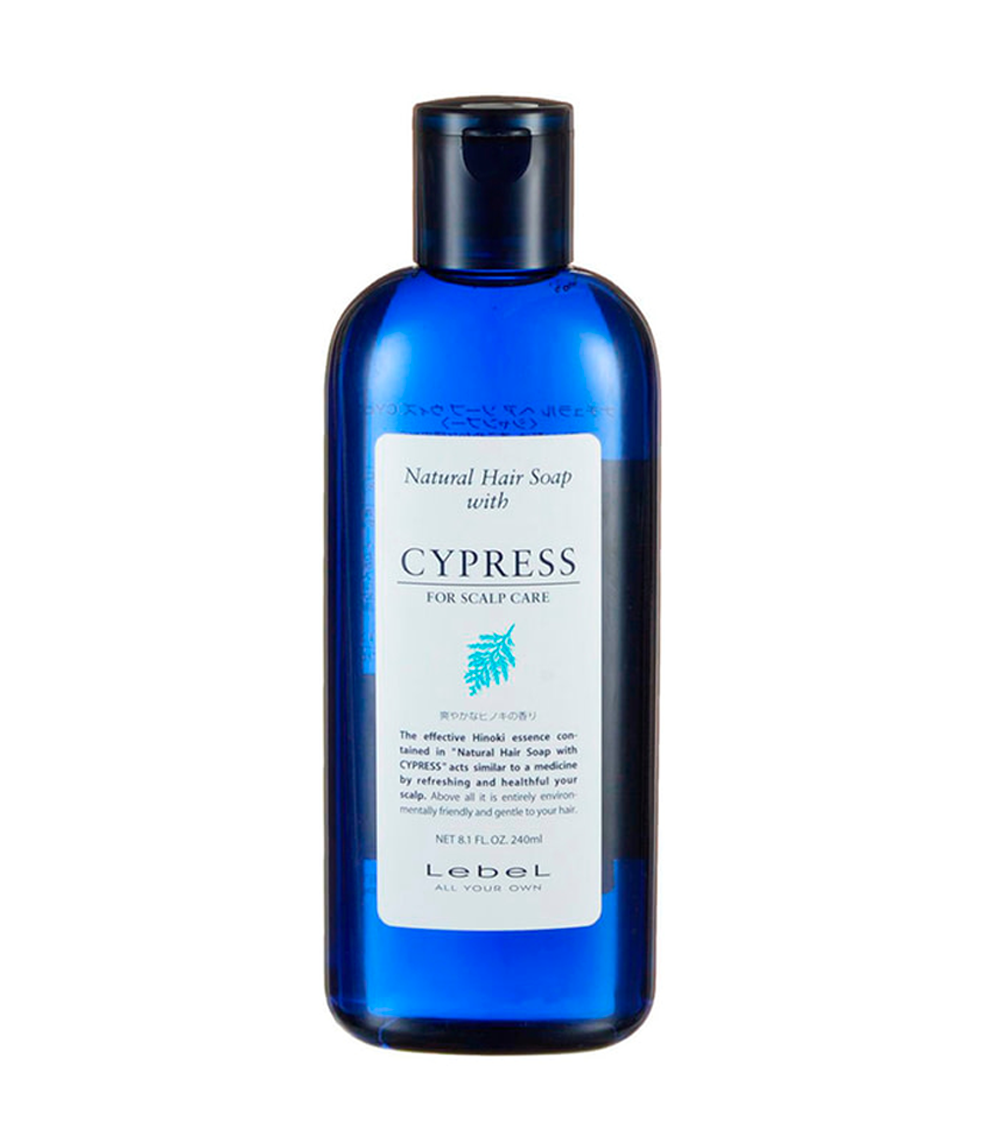 Lebel Hair Soap Cypress Shampoo - Шампунь для чутливої ​​шкіри голови з екстрактом кипарису