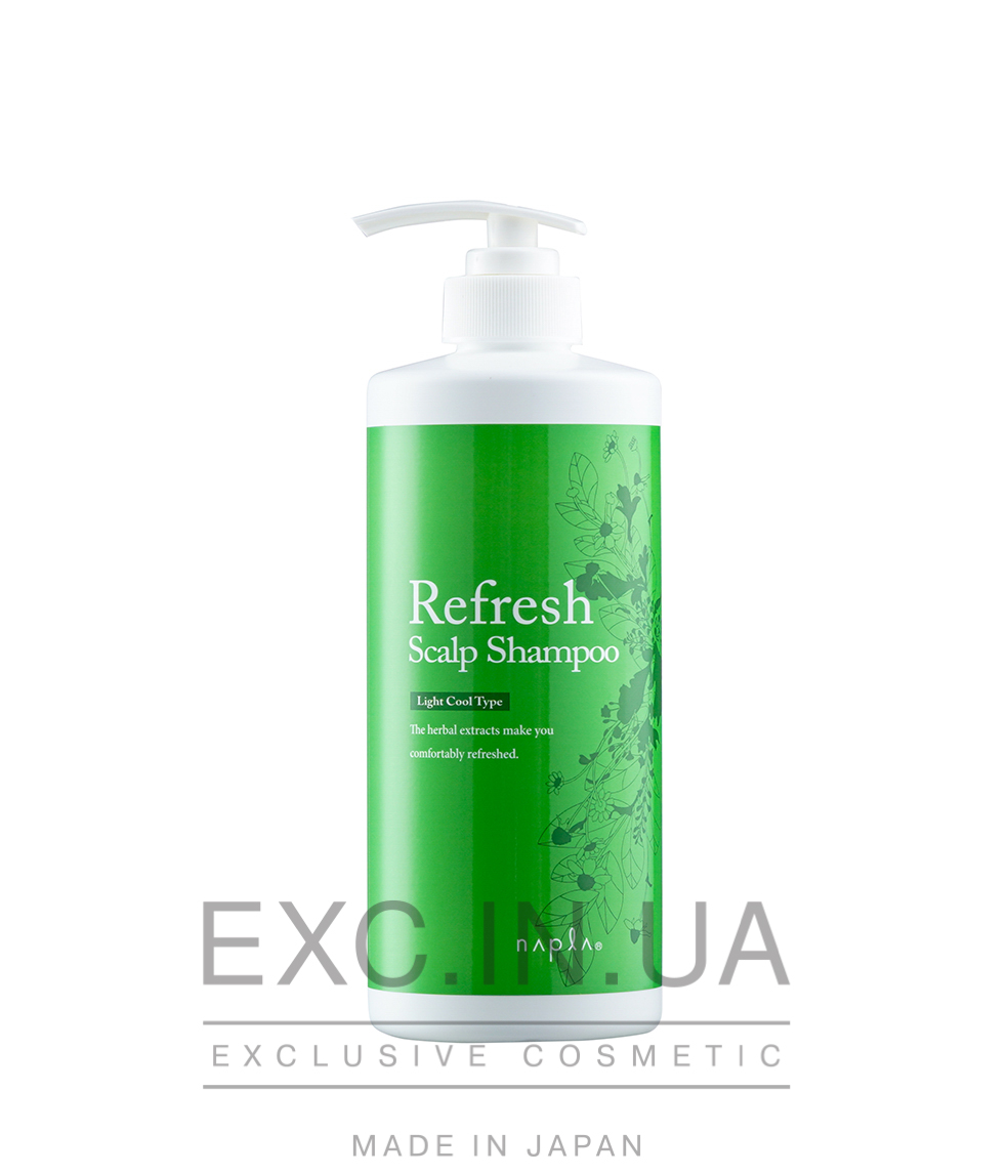 Napla Refresh Shampoo Light Type - Шампунь для чутливої шкіри голови