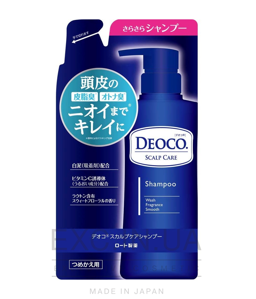Deoco Scalp Care Shampoo - Омолоджуючий шампунь для зміцнення та зростання волосся