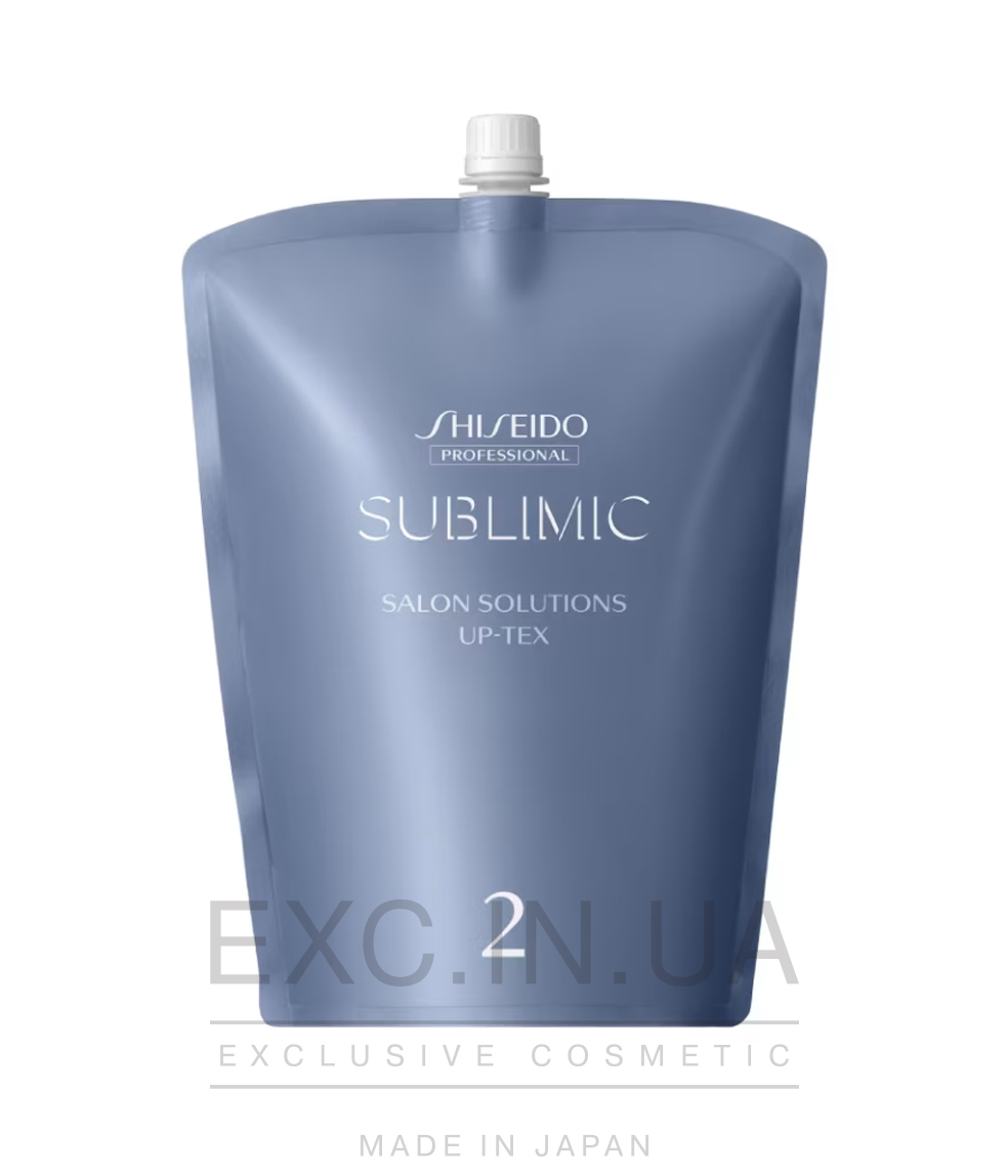 Shiseido Sublimic Salon Solution UP-TEX - 2-й компонент салонної процедури Shiseido. Відновлювальний крем