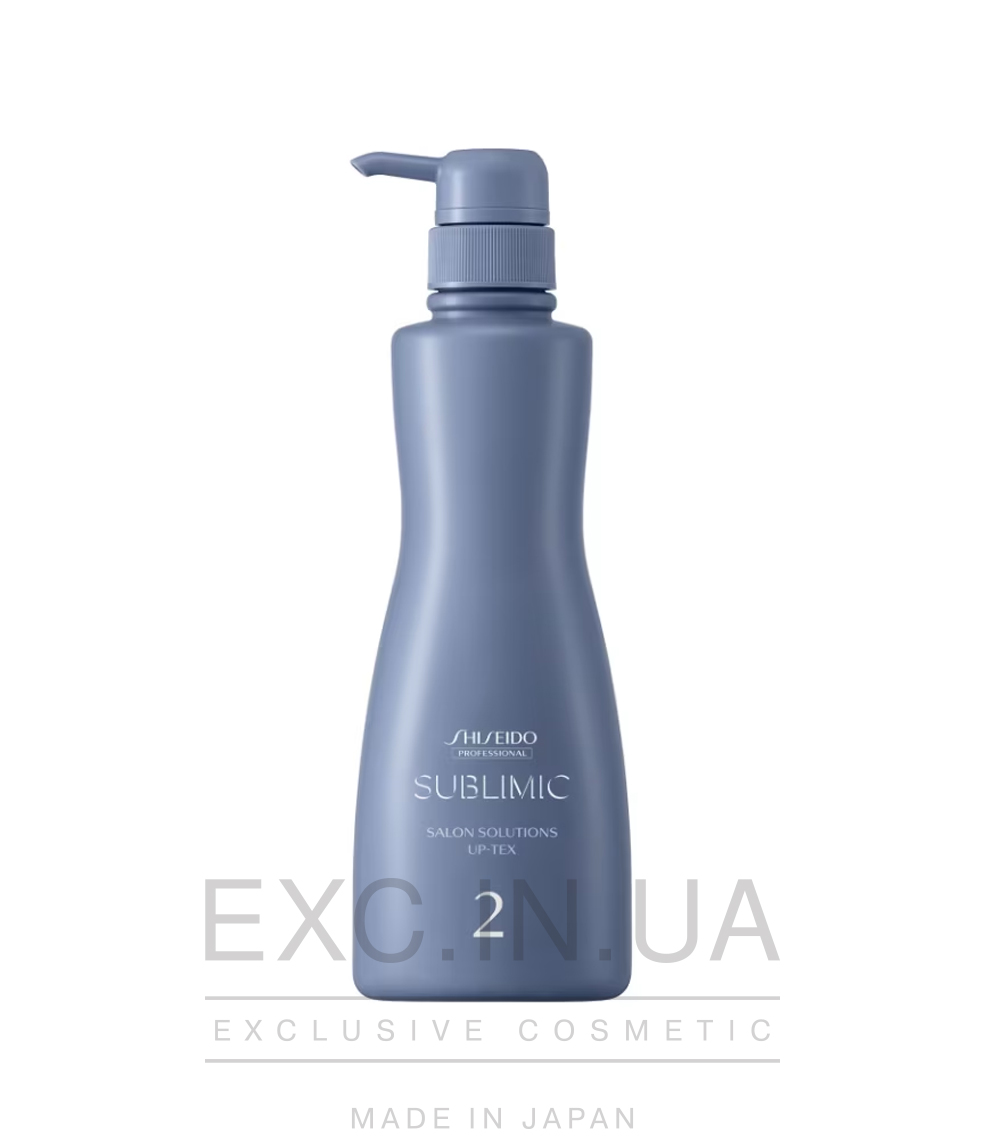 Shiseido Sublimic Salon Solution UP-TEX - 2-й компонент салонної процедури Shiseido. Відновлювальний крем