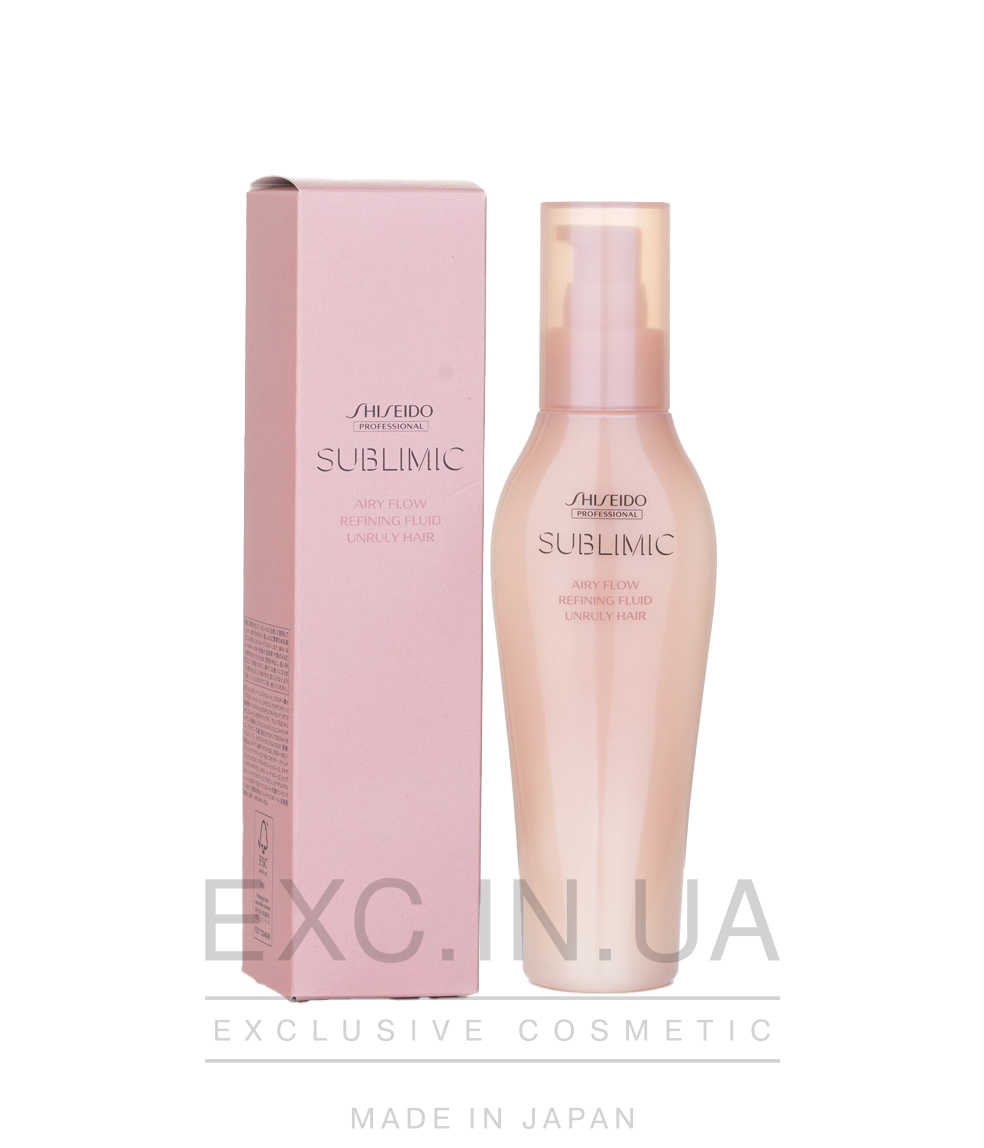 Shiseido Sublimic Airy Flow Refining Fluid (Unruly Hair) - Відновлюючий флюїд для неслухняного волосся