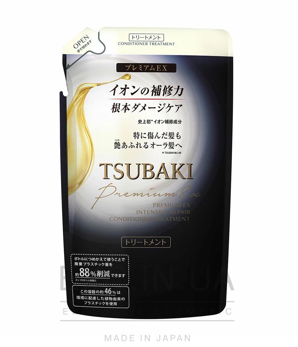 Shiseido Tsubaki Premium EX Intensive Repair Conditioner Treatment  - Відновлюючий кондиціонер-маска для пошкодженого волосся
