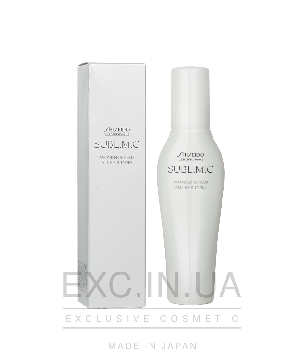 Shiseido Sublimic Wonder Shield - Відновлюючий та захисний спрей Shiseido Sublimic Wonder Shield