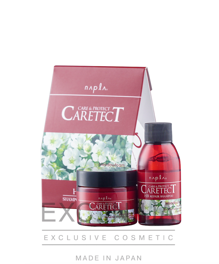 Napla Caretect HB Repair Shampoo & Repair Treatment - Набір для відновлення пошкодженого волосся