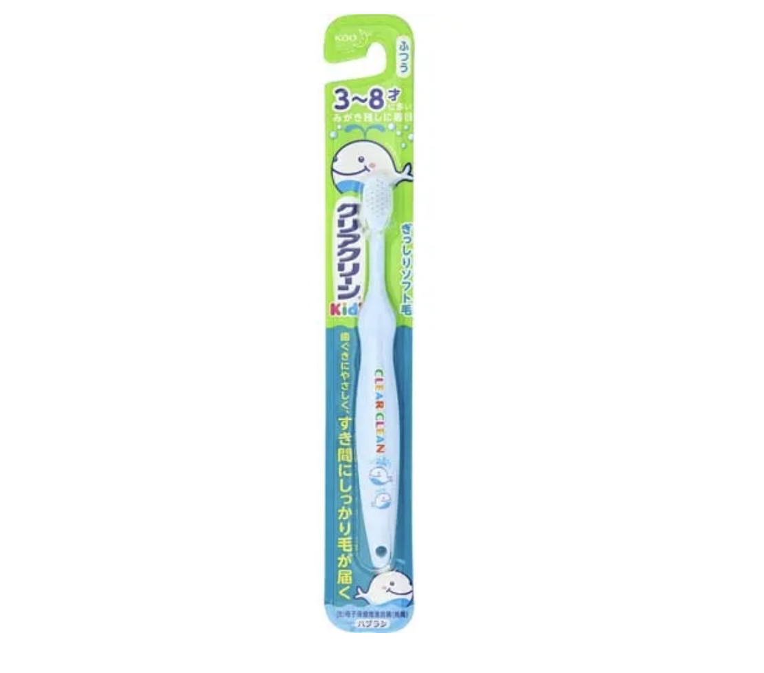 Зубна щітка Clear Clean - Дитяча зубна щітка, від 3 до 8 років, середньої жорсткості