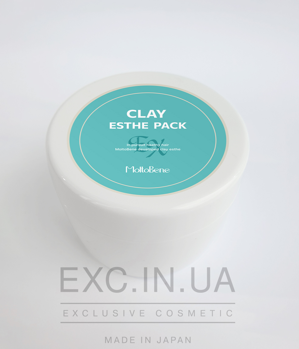 Moltobene CLAY ESTHE pack EX - Оздоровлююча маска для зміцнення волосся