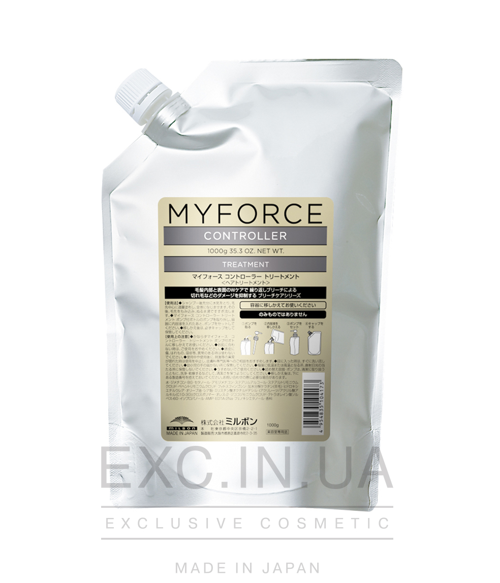  Milbon Myforce Treatment - Маска для фарбованого та освітленого волосся