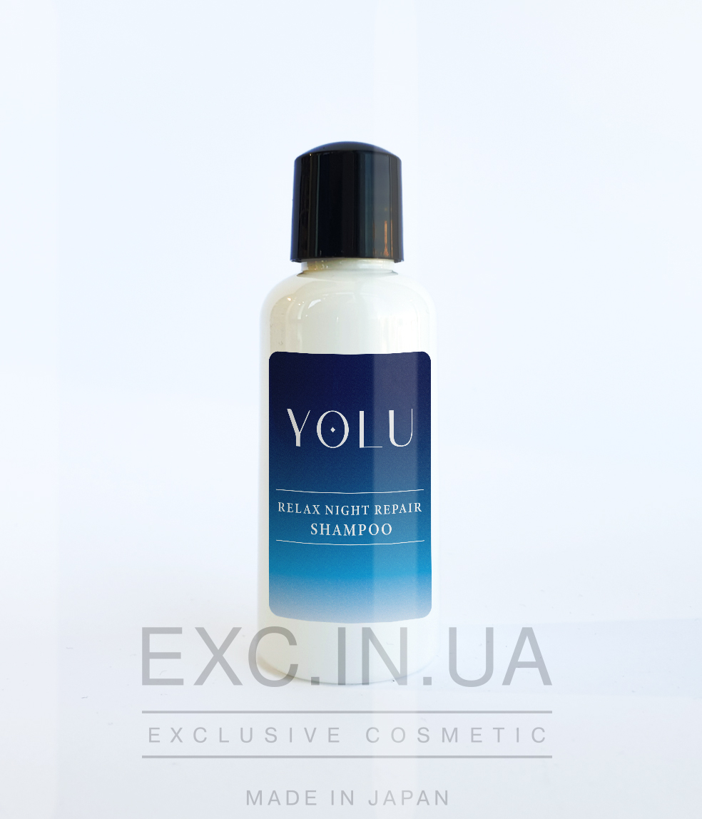 YOLU Relax Night Repair Shampoo  - Відновлюючий шампунь для пористого неслухняного волосся