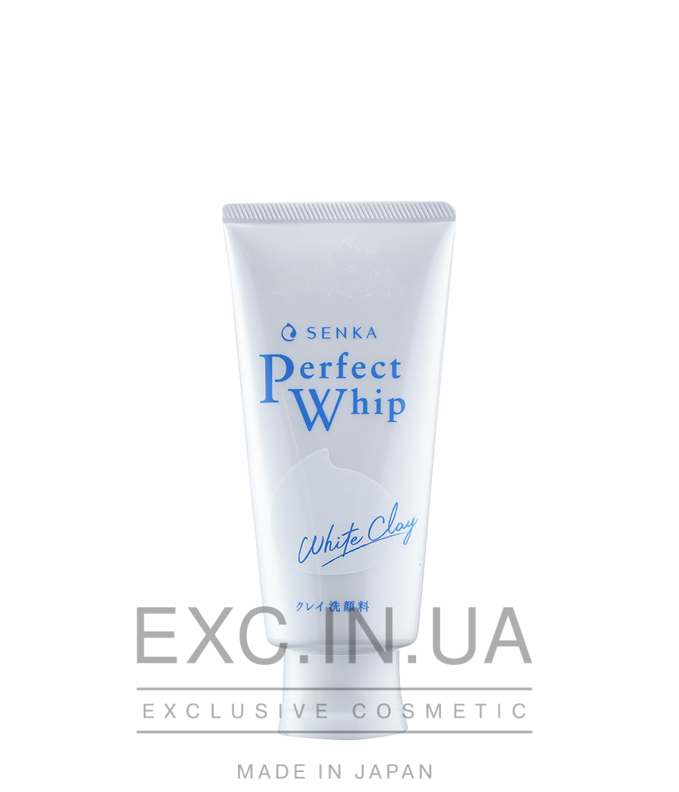 Shiseido Senka White Clay - Пінка для вмивання з білою глиною
