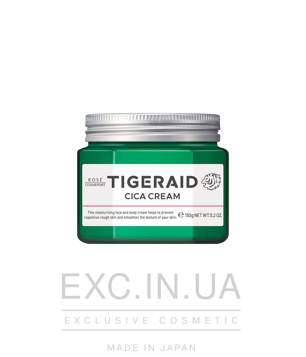 Kose Tigeraid CICA Cream - Лікувальний крем для обличчя