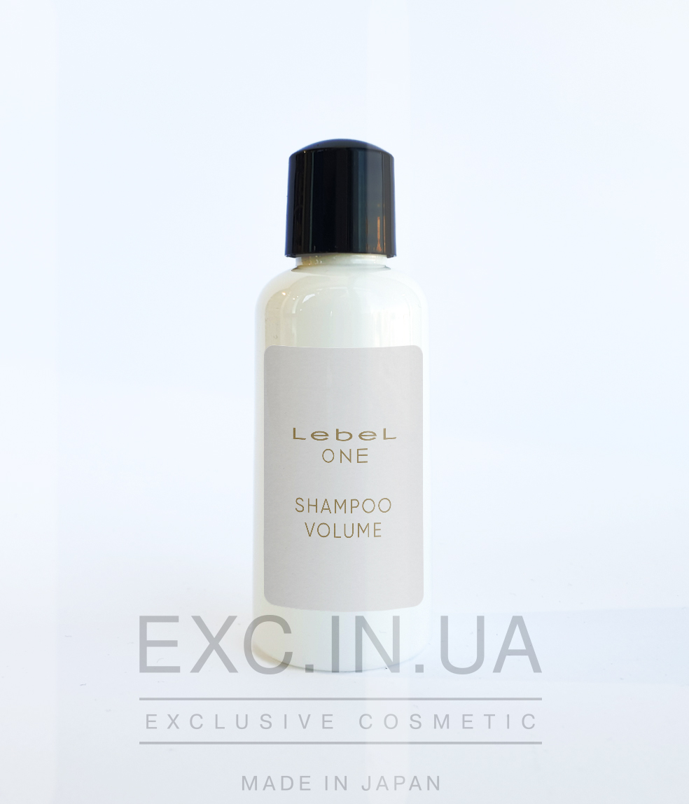 Lebel One Shampoo Volume - Шампунь для об'єму та ущільнення волосся