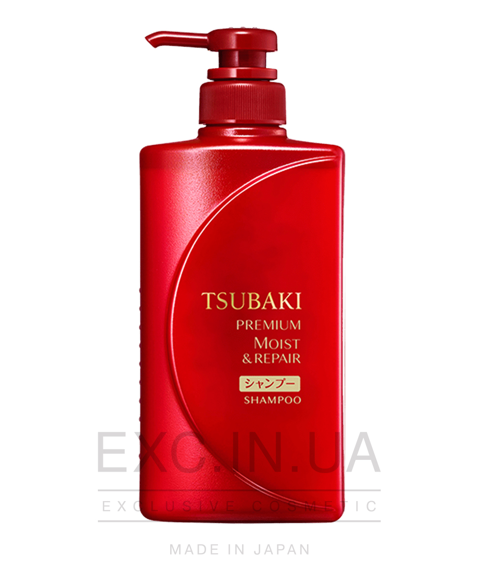 Shiseido Tsubaki Premium Shampoo Moist - Зволожуючий шампунь