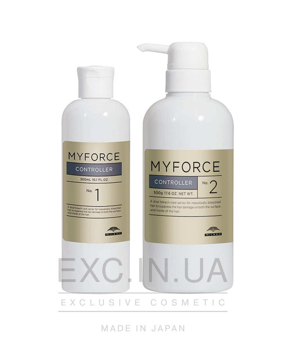 Milbon Myforce SPA - Відновлювальна процедура для ослабленого освітленого та фарбованого волосся